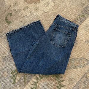 Baggy wide leg jeans